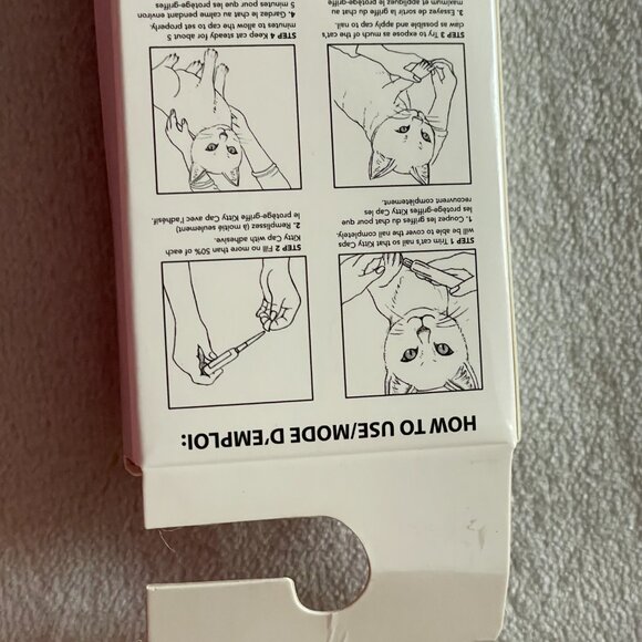 Kitty Caps, Nail Covers, XS size, 6 Packs - Picture 7 of 9